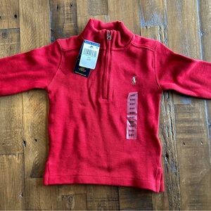 Polo Quarter-Zip Pullover